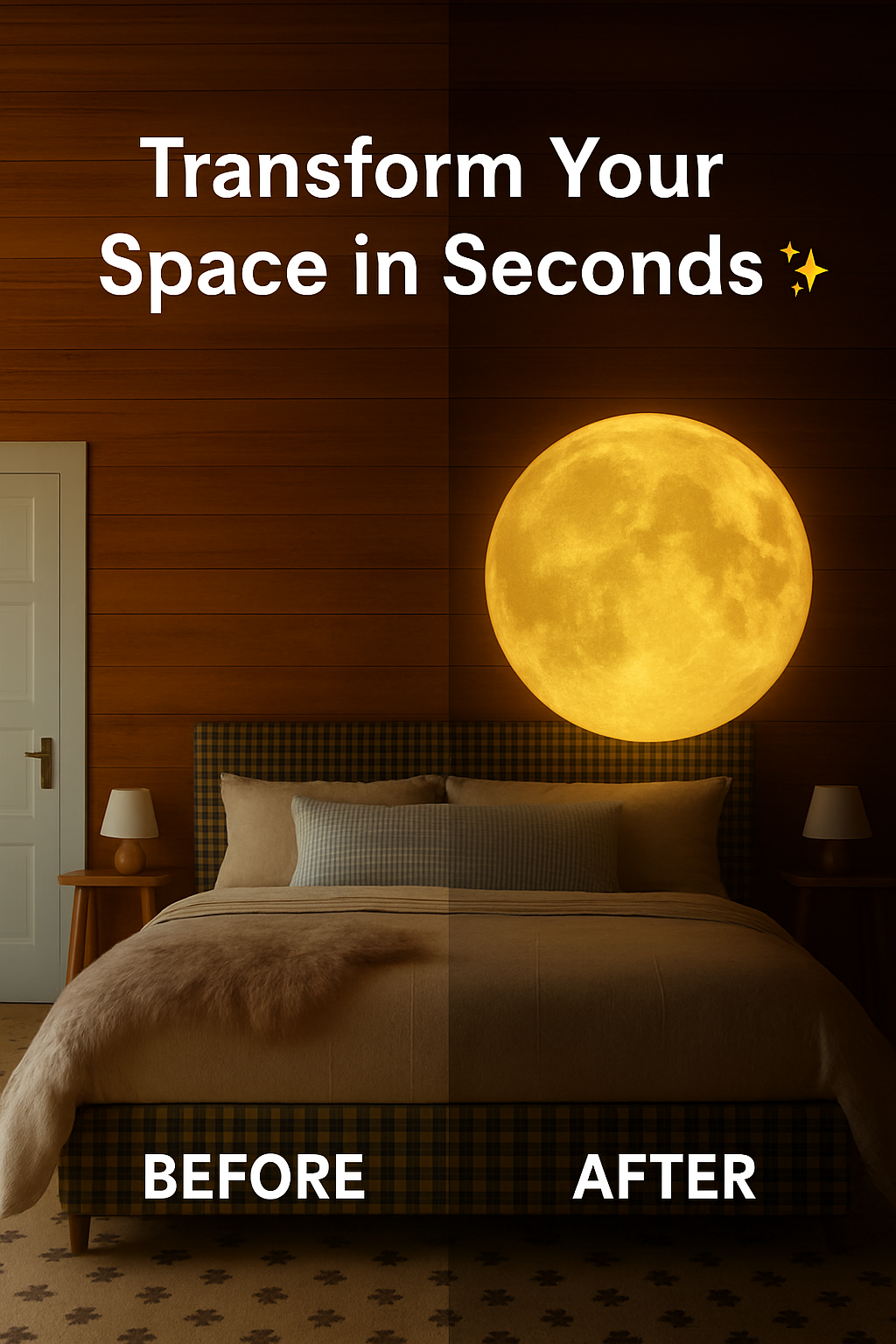Ceiling Moon& Earth Projection Atmosphere Light