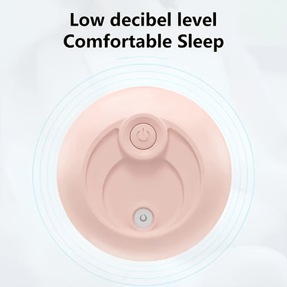 Portable Mini Humidifier - Cool Mist Aroma Diffuser For Car, Office, Bedroom