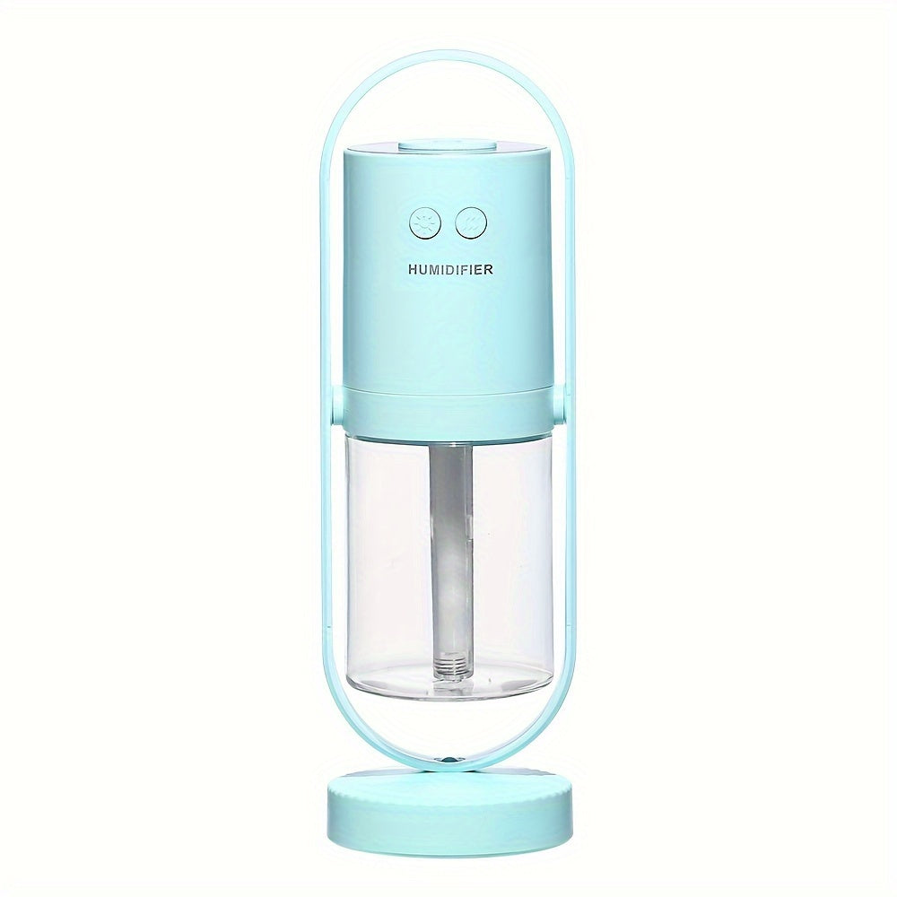 200ml LED Ultrasonic Humidifier - Whisper-Quiet Cool Mist, 7 Colorful Lights, Portable Mini Humidifier for Home, Office & Bedroom