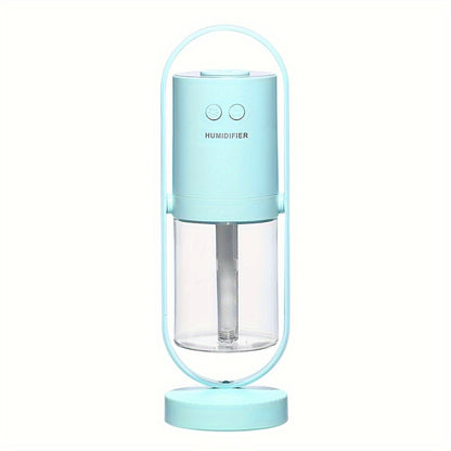 200ml LED Ultrasonic Humidifier - Whisper-Quiet Cool Mist, 7 Colorful Lights, Portable Mini Humidifier for Home, Office & Bedroom