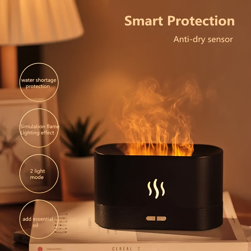 Warm Light Flame Humidifier