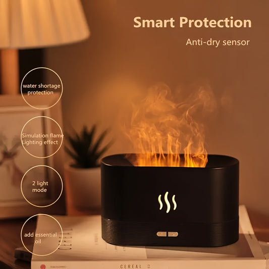 Warm Light Flame Humidifier