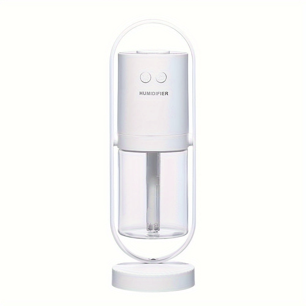 200ml LED Ultrasonic Humidifier - Whisper-Quiet Cool Mist, 7 Colorful Lights, Portable Mini Humidifier for Home, Office & Bedroom