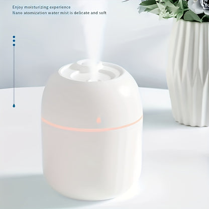 Portable Mini Humidifier - Cool Mist Aroma Diffuser For Car, Office, Bedroom