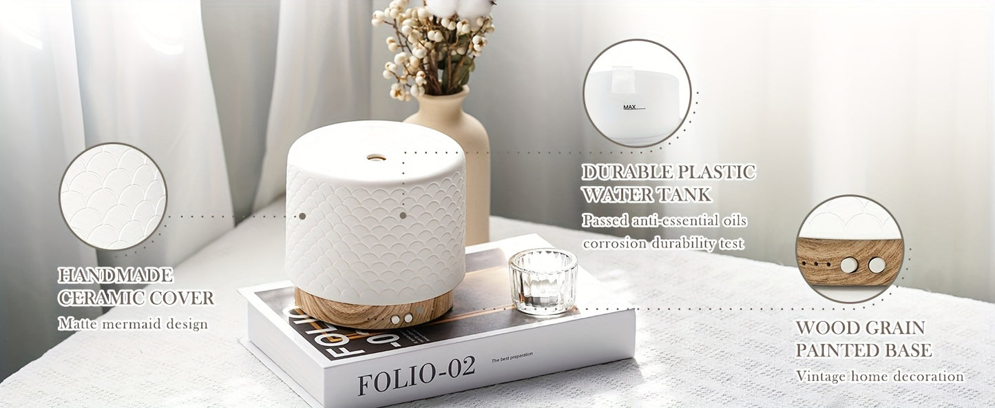 Essential Oil Diffuser, Ceramic Diffuser for Essential Oil Large Room Diffusers.
