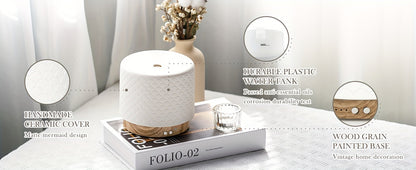 Essential Oil Diffuser, Ceramic Diffuser for Essential Oil Large Room Diffusers.