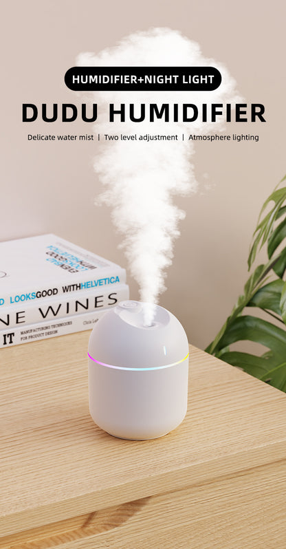 Air Humidifier Cool Mist Aroma Diffuser LED Night Light  power-off protect