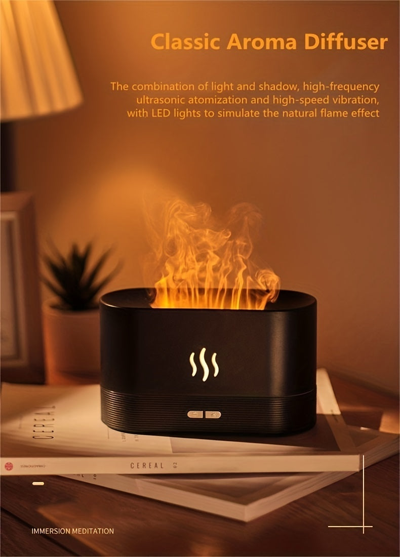 Warm Light Flame Humidifier