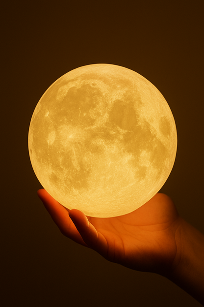 USB Rechargeable Moon Lamp (Lunar Ember)