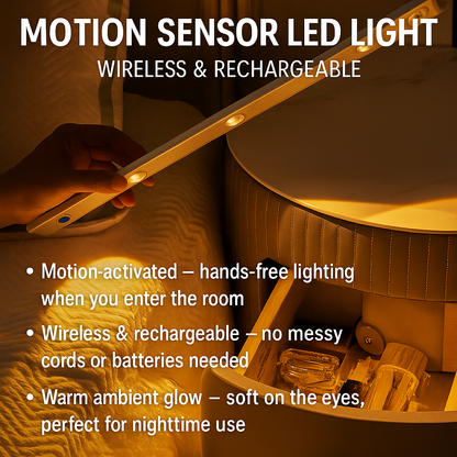 Motion Sensor Light LED Sensor Lamp Wireless