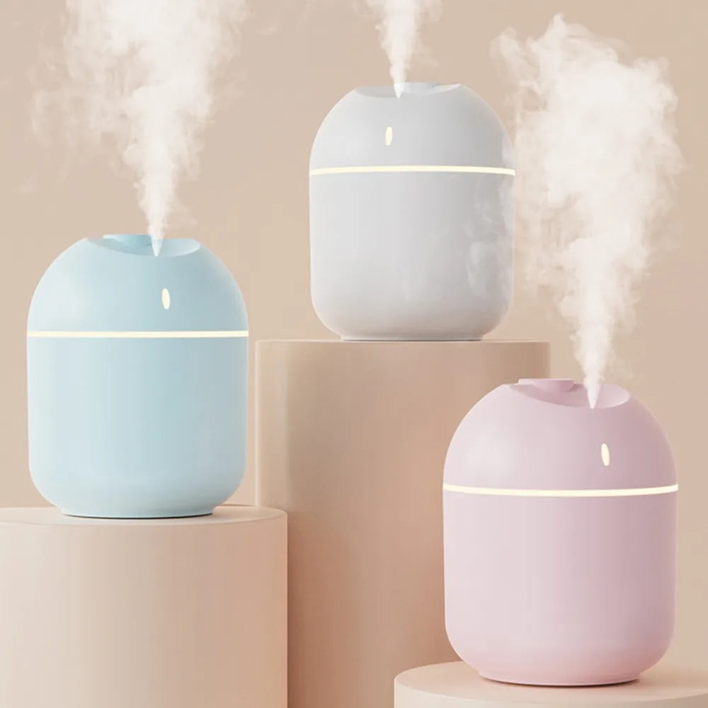 Air Humidifier Cool Mist Aroma Diffuser LED Night Light  power-off protect