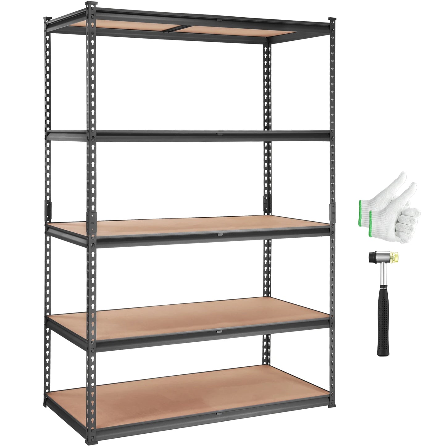 5 Layers Standing Storage Shelving Unit Heavy Duty Organizer