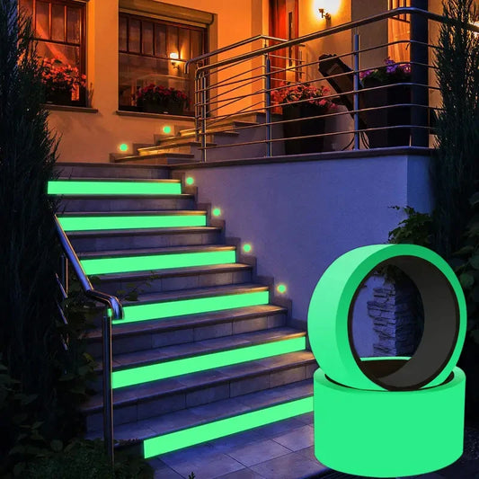 Self-adhesive Luminous Safety Tape, DIY Decorative Glowing Tape.
