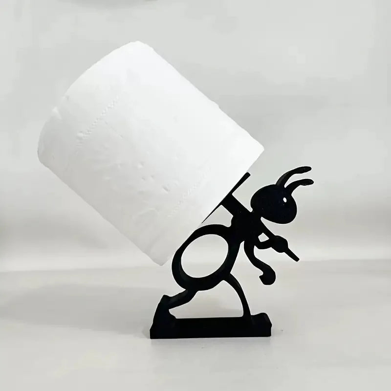 Cute Simple Animal Tissue Holder -Minimalist And Practical Paper Roll Holder