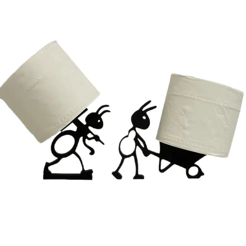 Cute Simple Animal Tissue Holder -Minimalist And Practical Paper Roll Holder