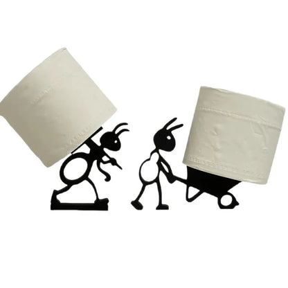 Cute Simple Animal Tissue Holder -Minimalist And Practical Paper Roll Holder