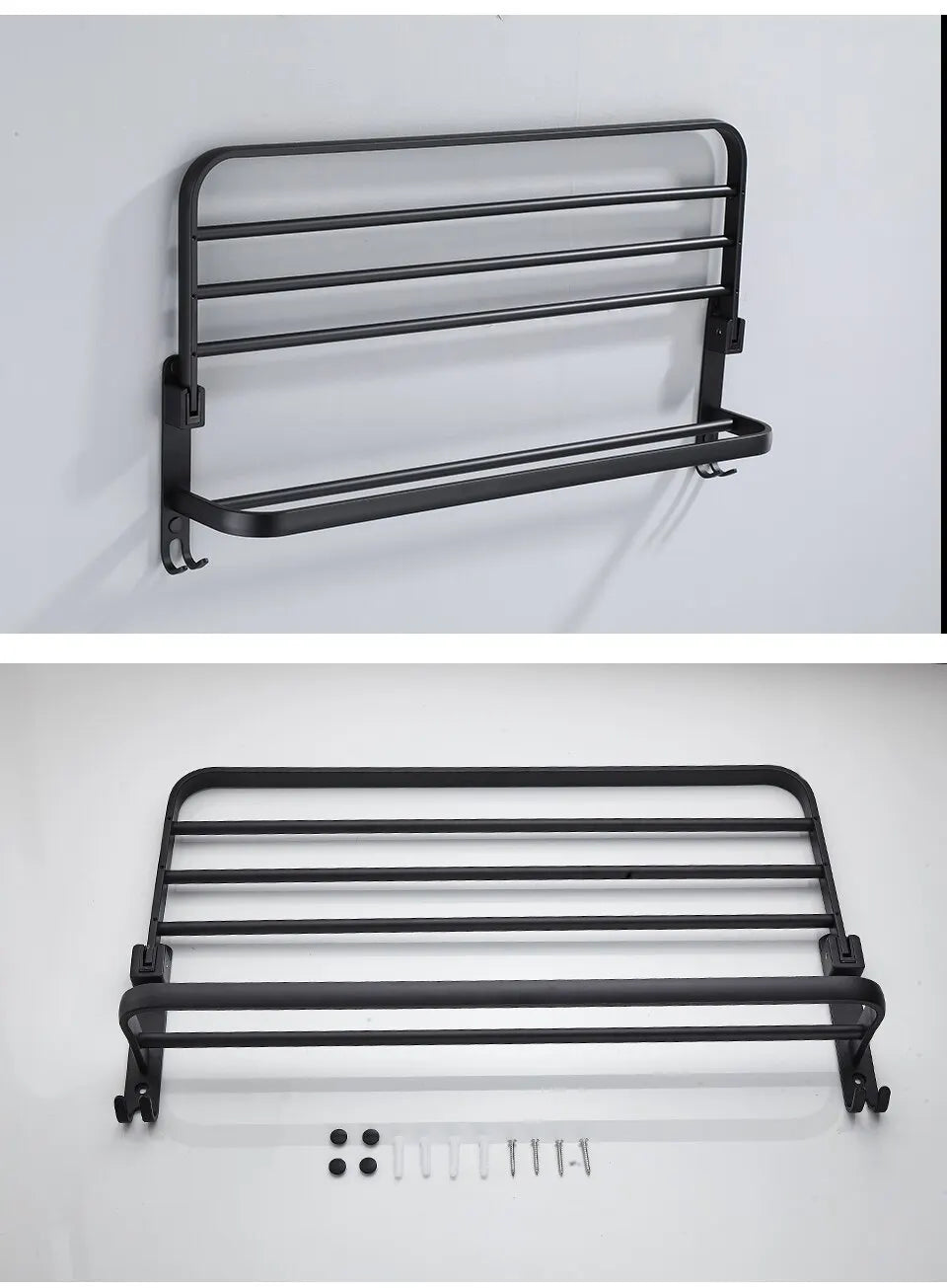 Matte Black 50CM Folding Holder