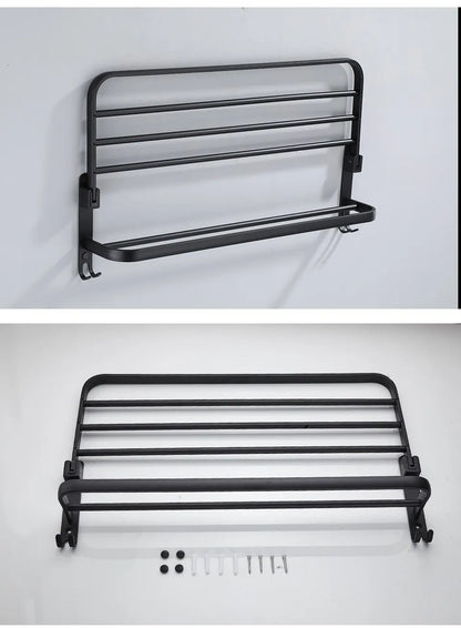 Matte Black 50CM Folding Holder