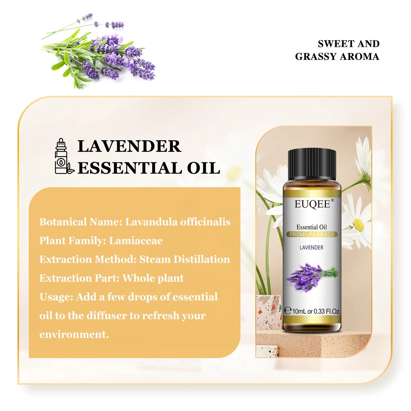 Pure Natural Essential Oil Lavender Jasmine Eucalyptus Vanilla Sandalwood Sweet Orange Lemon Oregano Neroli Fragrance