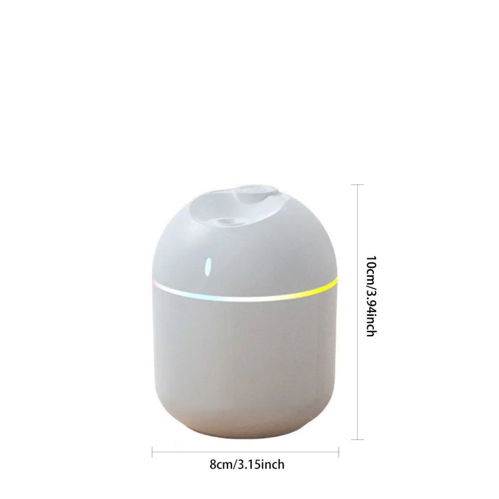 Air Humidifier Cool Mist Aroma Diffuser LED Night Light  power-off protect