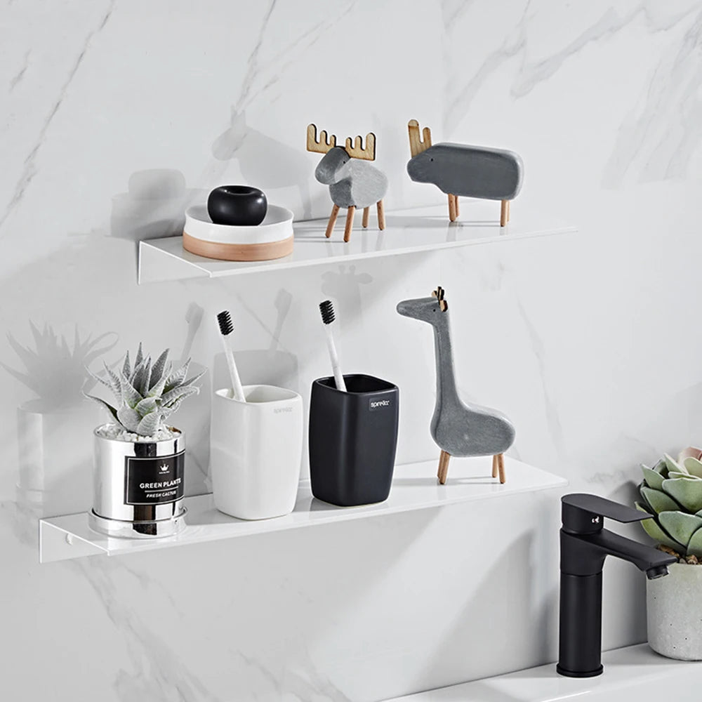 Bathroom Shelf Aluminum Floating Shelves for Wall Mounted Shower