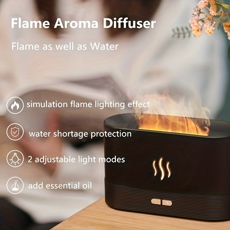 Warm Light Flame Humidifier