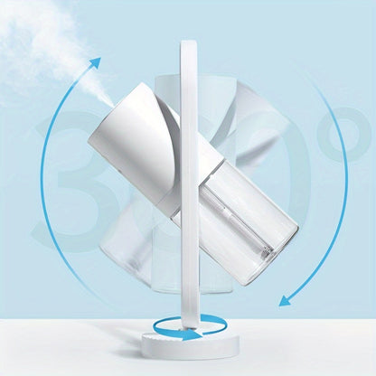 200ml LED Ultrasonic Humidifier - Whisper-Quiet Cool Mist, 7 Colorful Lights, Portable Mini Humidifier for Home, Office & Bedroom