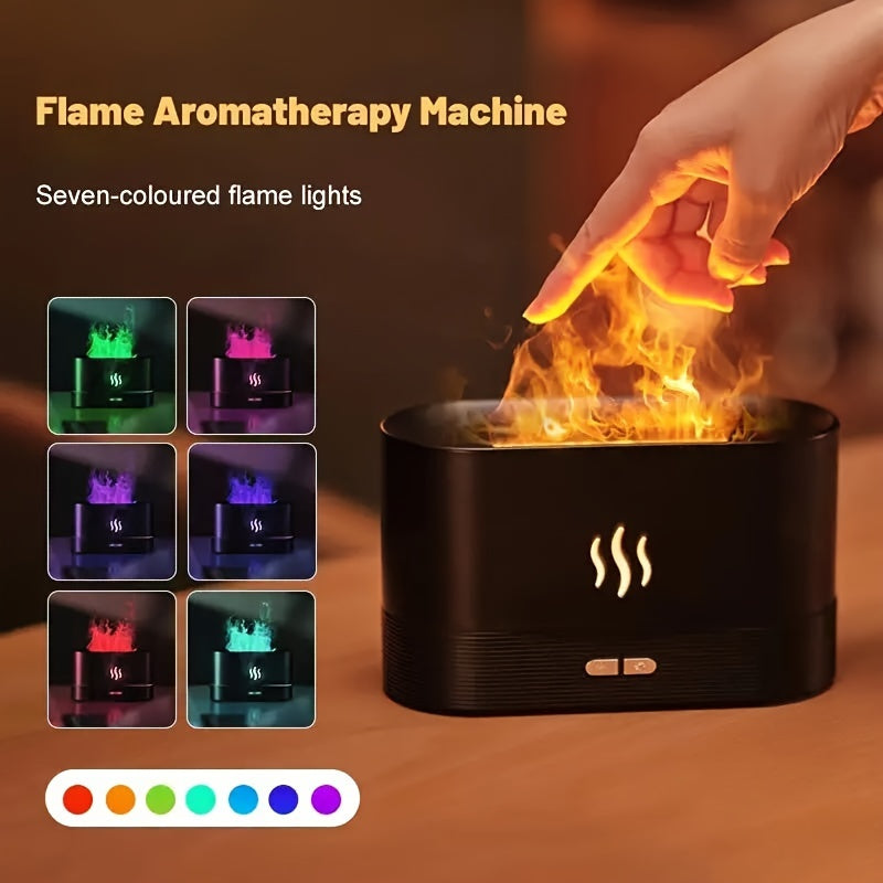 Warm Light Flame Humidifier