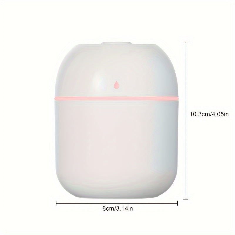 Portable Mini Humidifier - Cool Mist Aroma Diffuser For Car, Office, Bedroom