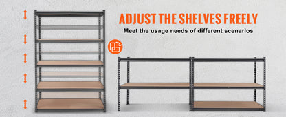 5 Layers Standing Storage Shelving Unit Heavy Duty Organizer